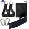 Accesorios de yoga y fitness, seis piezas, hebilla para puerta con cuentas de tarjeta, hebilla con asa de esponja, bolsa de tela negra para corsé
