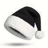 Gorros de Navidad Decoraciones Navideñas para Niños y Adultos, Muñeco de Nieve, Anciano, Gorros de Navidad Rojos Brillantes, Artículos para Fiestas