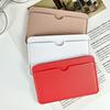 Soporte para Tarjetas Ins para Mujer Venta al por Mayor Soporte para Tarjetas de Crédito de Cuero Soporte para Tarjetas PU Mini Ligero Negocios Cuero Soporte para Tarjetas de Visita