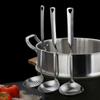 304 Separador de óleo de aço inoxidável Colher Colander Colher Sopa Sopa Creative Household Oil Sopa Separação de óleo Skimming Sopa Internet Filtro de óleo vermelho