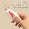 Cuchillo de entrega rápida, Herramienta para abrir paquetes, Abrecajas magnético, Cúter, Abrecajas pequeño de diamante Dopamina, Rebote automático