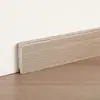 Rodapé de Madeira Maciça Puro, Tinta para Madeira Maciça, Rodapé Pintado para Piso, Linha de Canto Ultrafina Minimalista, Novo Estilo