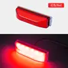 Luzes Laterais de Caminhão Transfronteiriças Luzes de Gabarito de Caminhão LED Luzes de Aviso Laterais de Carro Luzes de Sinalização Piscantes Tensão Ampla 12V24V