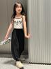 Pantalones para Niña 2026 Verano Nuevos Pantalones Deportivos Infantiles Seda de Hielo Gasa Pantalones Antimosquitos Bebé Casual Pantalones de Linterna Modernos
