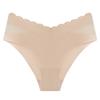 Ropa Interior Femenina Transpirable de Seda de Hielo Transfronteriza de Amazon Europea, Americana y Sudamericana Sin Costuras Sexy de Cintura Media-Alta