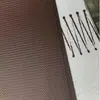 Máquina Empaquetadora de Patrón de Piel de Serpiente Color Café Pu Banda Transportadora Resistente al Aceite Banda Transportadora de Alimentos Resistente al Aceite de Grado Alimenticio