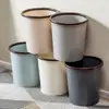 Cubo de Basura para Clasificar en Casa Tamaño Grande Plástico PP Espesado Clasificación de Residuos con Anillo de Presión Cubo de Basura sin Tapa Sala de Estar Cocina