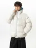 Chaqueta con Capucha de Algodón para Pareja Jack Chuan Yang Invierno Engrosada Cálida Holgada Abrigo de Algodón Tendencia Versátil Superior Chaqueta de Algodón