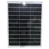 Panel solar fotovoltaico doméstico de silicio monocristalino de 100W, componentes de panel solar, panel de generación de energía