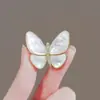 Broche com Acabamento de Luxo, Estilo Nicho e Simples, Alfinete de Roupa, Acessório de Pérola para Terno, Broche