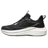 Zapatos Deportivos Casuales de Punto Elástico Primavera y Verano, Zapatillas para Correr, Zapatos de Papá, Zapatos de Hombre, Zapatos Nuevos de Moda, Zapatillas para Correr al Aire Libre, Zapatos de Hombre de Moda, Negro