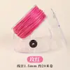 Cuerda Redonda Encerada en Caja para Manualidades Tejido a Mano Cuerda para Collar Cordón No Descolorante Cuerda de Cera para Pulsera Cadena para Colgar
