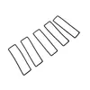Anillo de Sellado Cuadrado de Silicona, Anillo de Sellado Rectangular, Junta de Sellado, Procesamiento de Piezas Misceláneas de Silicona, Producción de Fabricante