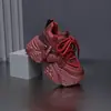 Tênis Dad Shoes Feminino 2026 Outono Novo Malha Respirável Plataforma Solado Grosso Salto Escondido Estilo Coreano Versátil Casual Tênis Esportivo