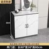 Aparador Imitación Pizarra, Gabinete de Té Simple Moderno, Gabinete de Almacenamiento de Lujo Ligero, Alacena de Cocina, Mueble de Pared Integrado para Sala de Estar