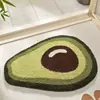 Tapete Transfronteiriço, Tapete de Chão para Banheiro Formato Especial Imitação de Pêssego Cashmere, Capacho Absorvente Doméstico, Tapete de Quarto Estilo Cartoon Fofo