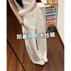 Pantalones Blancos de Pierna Ancha de Lyocell para Mujer, Verano 2026 Finos de Cintura Alta Adelgazantes Estilo Old Money Sueltos Frescos Casuales