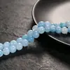 Direto do fabricante: Contas soltas de calcedônia de Xinjiang e água-marinha, atacado para pulseiras e colares DIY
