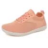 Nueva pareja de otoño, zapatos deportivos casuales tejidos voladores para hombres y mujeres, zapatos para caminar, zapatillas de moda para caminar al aire libre
