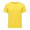 2026 Nova Camiseta Masculina Transfronteiriça Personalizada com LOGO Roupas Masculinas 32S Algodão Puro com Elastano 180g Comércio Exterior Atacado