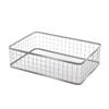 Cesta de almacenamiento de hierro de estilo nórdico para el hogar, caja de almacenamiento de cosméticos, cesta de almacenamiento de artículos diversos de escritorio, cesta de almacenamiento de bocadillos, venta al por mayor