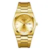 Marca Wlisth Reloj de Acero Transfronterizo para Hombre Calendario Dual Resistente al Agua Luminoso Reloj de Cuarzo Transmisión en Vivo Reloj de Comercio Exterior Modelo Popular