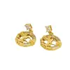 Nuevos Pendientes de Colibrí de Circonita Retro Pendientes de Gama Alta Pendientes de Mujer Joyería 925 Venta al por Mayor