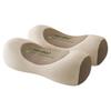 Almohada de cáscara de trigo sarraceno para protección del cuello, ayuda para dormir, núcleo de almohada para enderezar y tracción, adecuada para dormir en dormitorio de estudiante, dura y firme