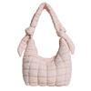 Bolso de hombro de gran capacidad estilo ins de Corea del Sur para mujer 2023 nuevo bolso abullonado plisado moda nicho versátil bolso bandolera