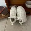 Zapatos de Skate para Niños 2026 Otoño Nuevo Estilo Coreano Zapatos Infantiles Zapatos Deportivos para Niños Estudiante Versátil Casual Zapatos Blancos Niñas