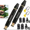 Pistola de Agua de Alta Presión Black Diamond para Uso Doméstico, Boquilla de Manguera Multifuncional, Herramienta de Lavado, Gadget Potenciador de Presión para Lavado de Autos, Artículo Popular Transfronterizo