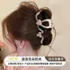 Pinza de acetato estilo coreano 2026 modelo nuevo para el pelo, elegante y exquisita, pinza de tiburón grande para cabello grueso