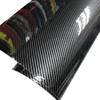 Película 2D de Fibra de Carbono que Cambia de Color Negro Oro Plata Patrón Ajedrezado Diagonal Suministros Automotrices Comercio Exterior Transfronterizo Fábrica Venta al por Mayor Película Cuerpo de Luz Eléctrica
