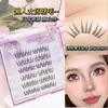 Cílios Postiços Fio Ultra Fino Elfo Gato Zhixian Pura Desejo Segmentados Estendidos para Iniciantes Grupo Menina Raposa