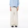 Ropa para Hombre LKTM "Workwear Plisado" estilo americano, corte limpio, simple y de alta gama, pantalones casuales rectos versátiles para hombres y mujeres