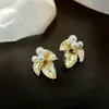 Presilhas de Orelha com Pérolas para Mulheres Sem Furos, Brincos com Design Único, Estilo Vintage de Nicho, Brincos de Alta Qualidade com um Temperamento Refinado