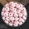 Série Rosa de Diversas Contas Cerâmicas de Formato Irregular, Coração, Estrela, Flor Contas Soltas, Colares de Mão, Acessórios de Roupa, Contas para Joias DIY