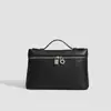 2026 Nova Bolsa Térmica de Alta Qualidade Lp19 Versátil de Nicho Bolsa de Mão com Padrão de Lichia Ombro Transversal Caixa Pequena Quadrada