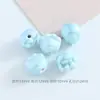 Pulsera de cuentas de cerámica con baño de color para rascar gatos, accesorios, accesorios de cuentas de pata de oso, piezas pequeñas, cuentas sueltas, joyería DIY