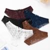 Ropa Interior Sexy de Cintura Media para Mujer Más Vendida Nuevo Encaje Lazo Correa Cruzada Bragas para Mujer Amazon