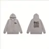 Moletom com Capuz Cardigan Cross-Border Stu Estilo Casual Preto 8 Dados Jaqueta Hoodie Unissex