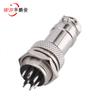 Conector de enchufe de aviación GX16 conector de zócalo 2 pines 3 pines 4 pines 5 pines 6 pines 7 pines 8 pines 9 pines 10 pines conector macho y hembra