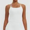 Novo top cropped esportivo justo transfronteiriço para mulheres com bojos, top nadador para yoga, regata fitness para Pilates