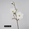 Toque de mão Flor artificial Magnólia estilo chinês novo ornamento de entrada estilo zen arte floral decoração suave adereço de fotografia flor artificial atacado