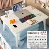 Mesa de cama plegable pequeña, escritorio para estudiantes, mesa de computadora, mesa de dormitorio, mesa de dormitorio, mesa para sentarse en el dormitorio grande