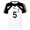 Voleibol Junior Haikyu!! Parte do periférico de animação de roupas 3D digital esportes de manga curta camiseta cosplay periférico