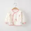 Bebê camada única top algodão puro bebê roupas de outono roupas de peça única primavera e outono roupas íntimas roupas de baixo roupas de recém-nascido roupas de monge
