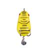 Nova Luya Bait Lei Frog Isca Macia 6cm/12G Rotativa Lantejoula Duplo Gancho Farpado Spotfish Isca Almofada Equipamento de Pesca