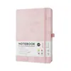 Libreta de Mano Transfronteriza, Simple, Creativa, de Aspecto Elegante, Cuaderno Portátil con Correa, Cuaderno de Oficina A6, Logo Personalizado