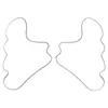 Conjunto de 11 peças de adesivos de silicone anti-rugas para uso transfronteiriço, novos adesivos de silicone para o rosto, adesivos para a testa, adesivos em T para o peito, adesivos de beleza para rugas